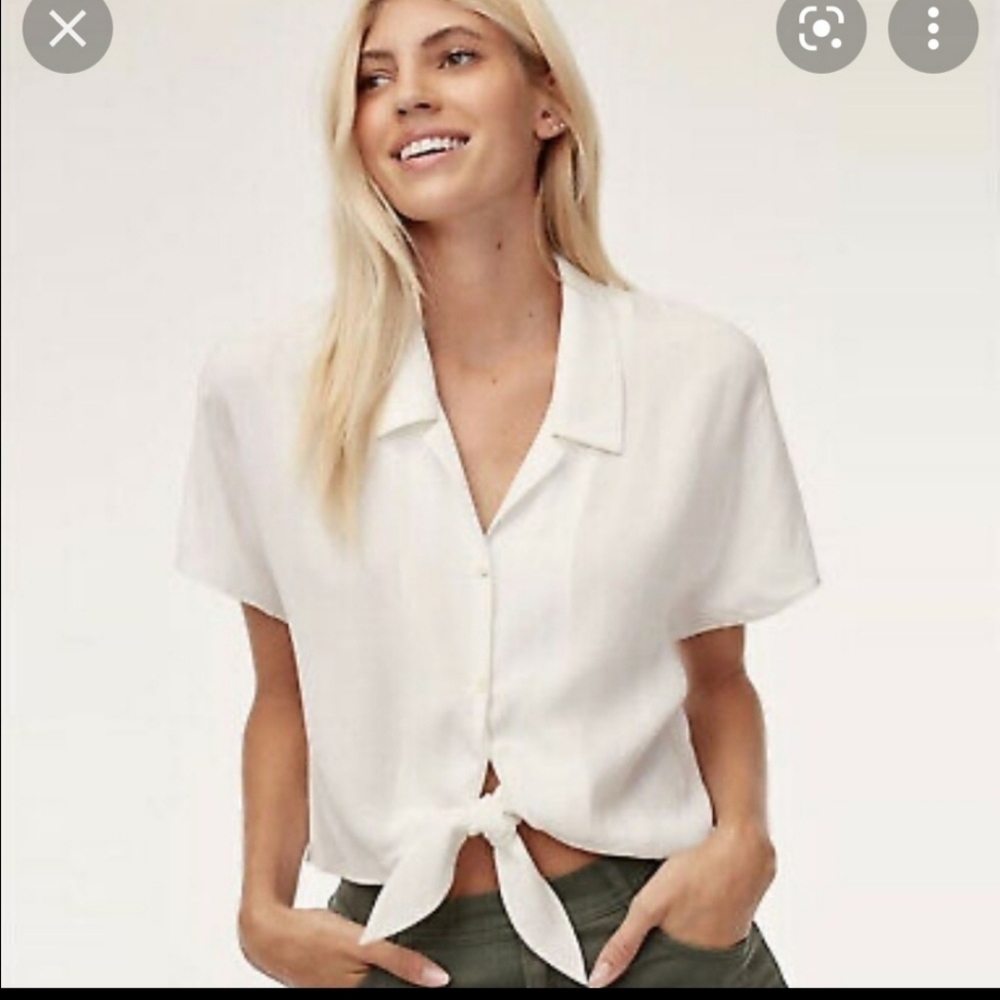 Aritzia Wilfred Free blouse